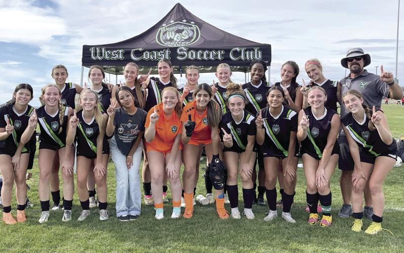 Soccer West Coast girls win triple crown of league titles Tracy