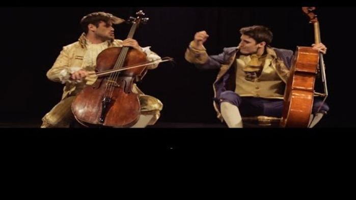 2cellos Thunderstruck Official Video Music Tucson Com