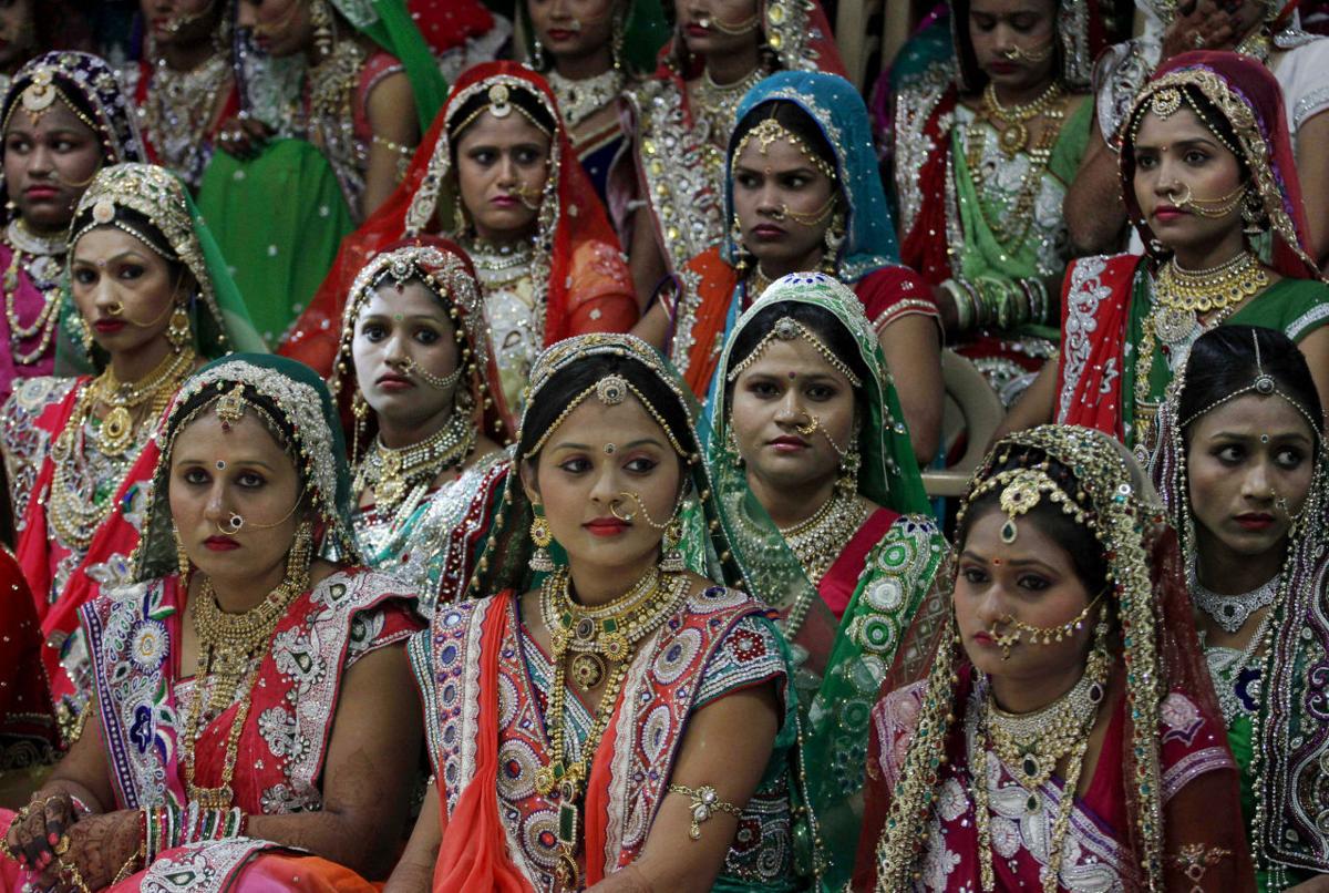 Photos Mass Wedding In India World News 