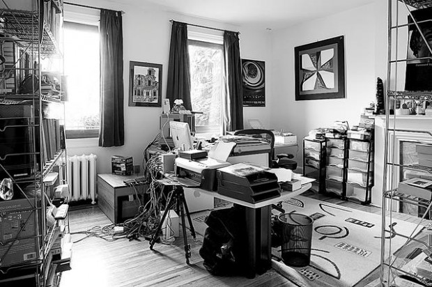 Workspace becomes kid's place  
