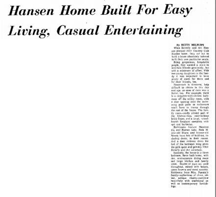 Article from the Tucson Citizen Nov. 8, 1958