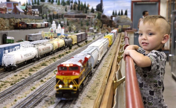 Old, new and toy trains for National Train Day