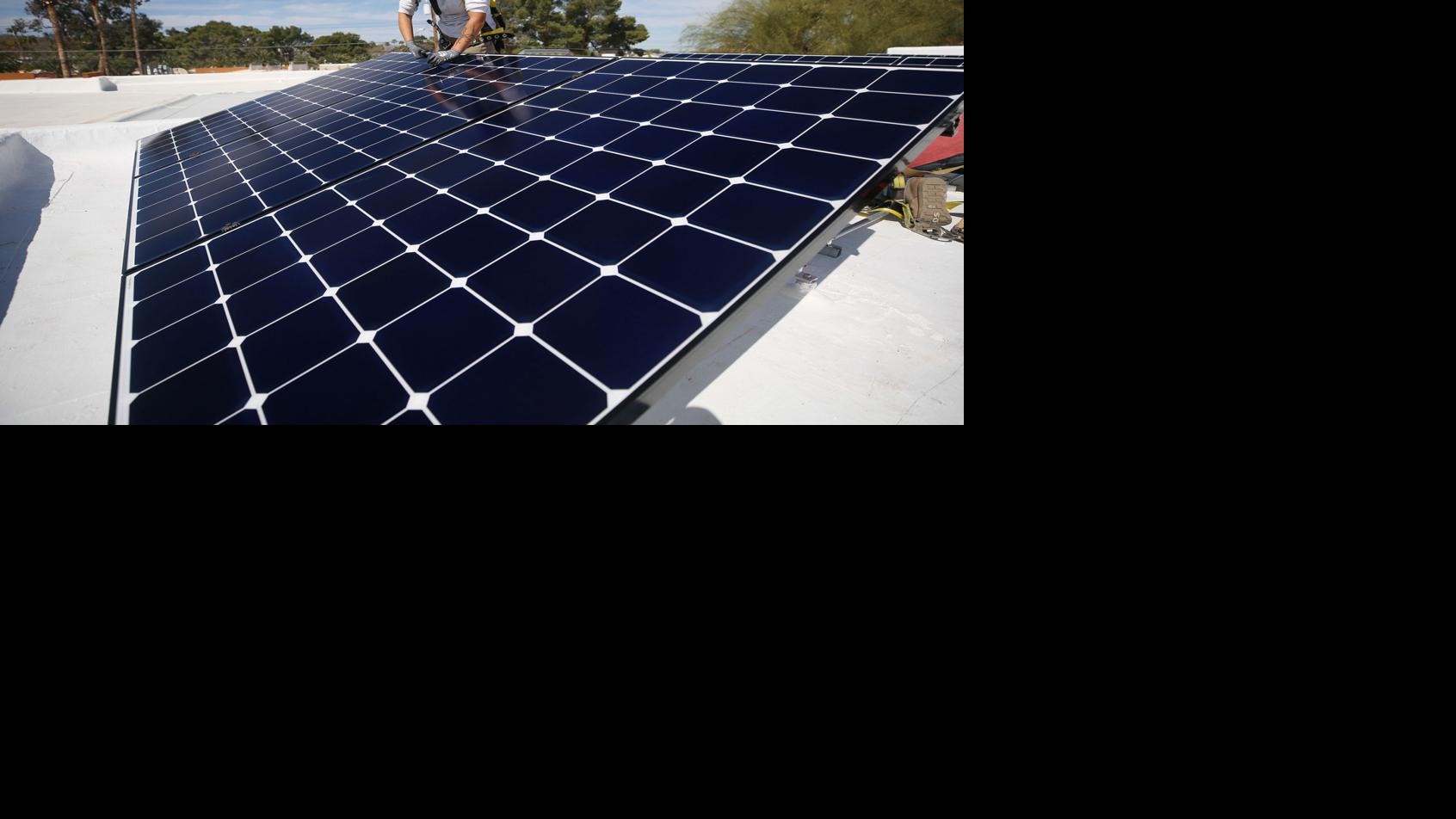 Watch Now Solar Panel Install at a Tucson Home Local news
