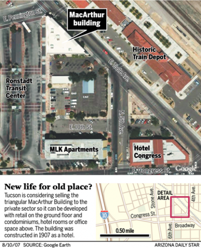 Old hotel may be sold to a private developer  