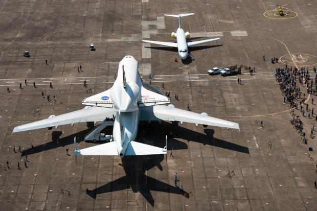 Space shuttle Endeavour's last stop