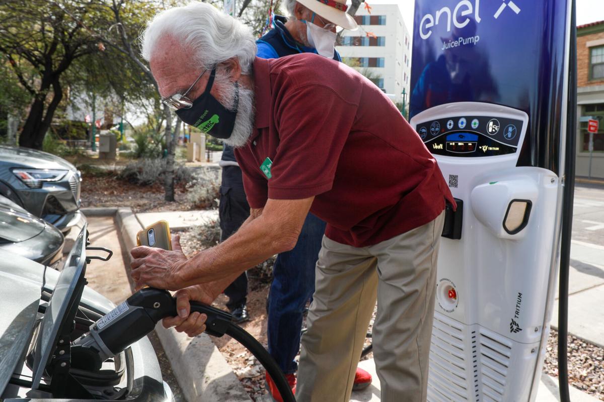 Electric vehicle chargers