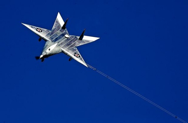 Vintage model planes take flight  