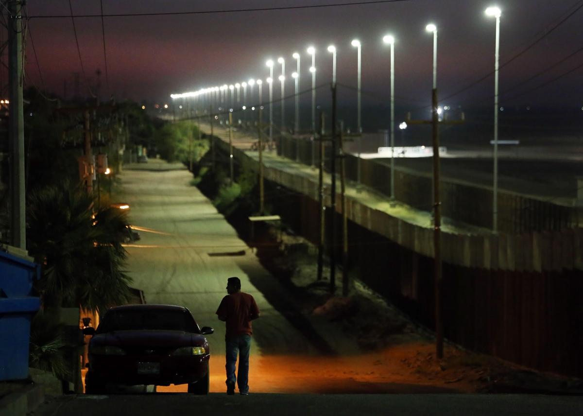 U.S./Mexico border in Yuma