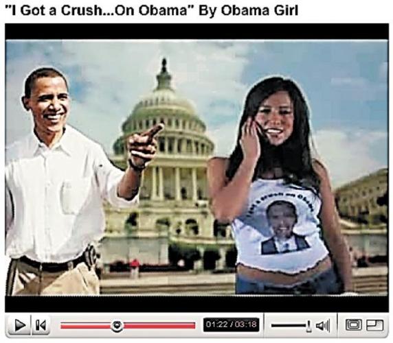 Politics get wacky in YouTube land  