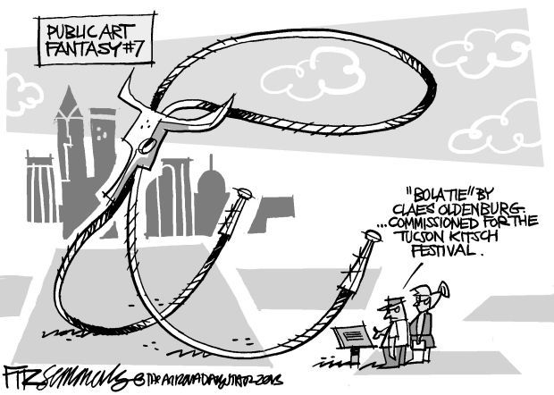 Fitz's last laugh: Bolo monument