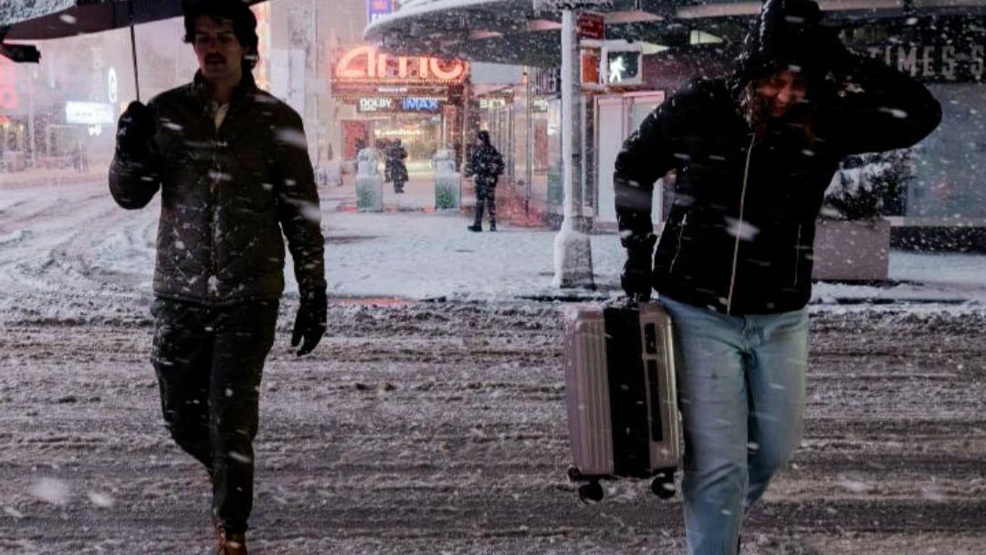 Major Winter Storm Hits Northeast as NYC Announces Travel Ban...