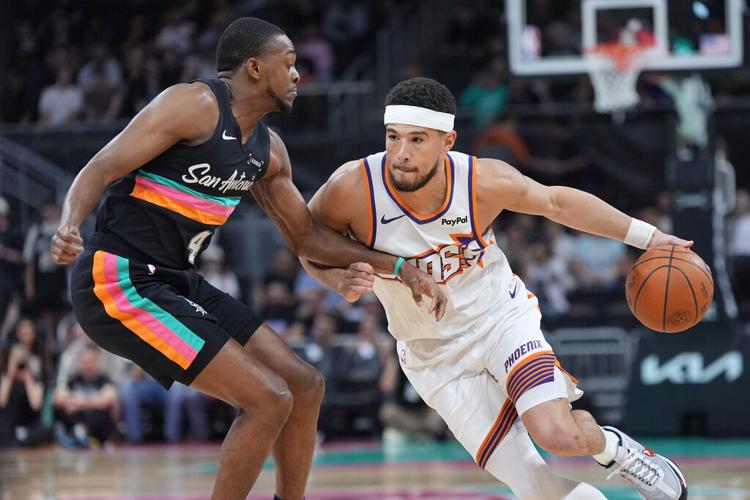 Suns Spurs Basketball