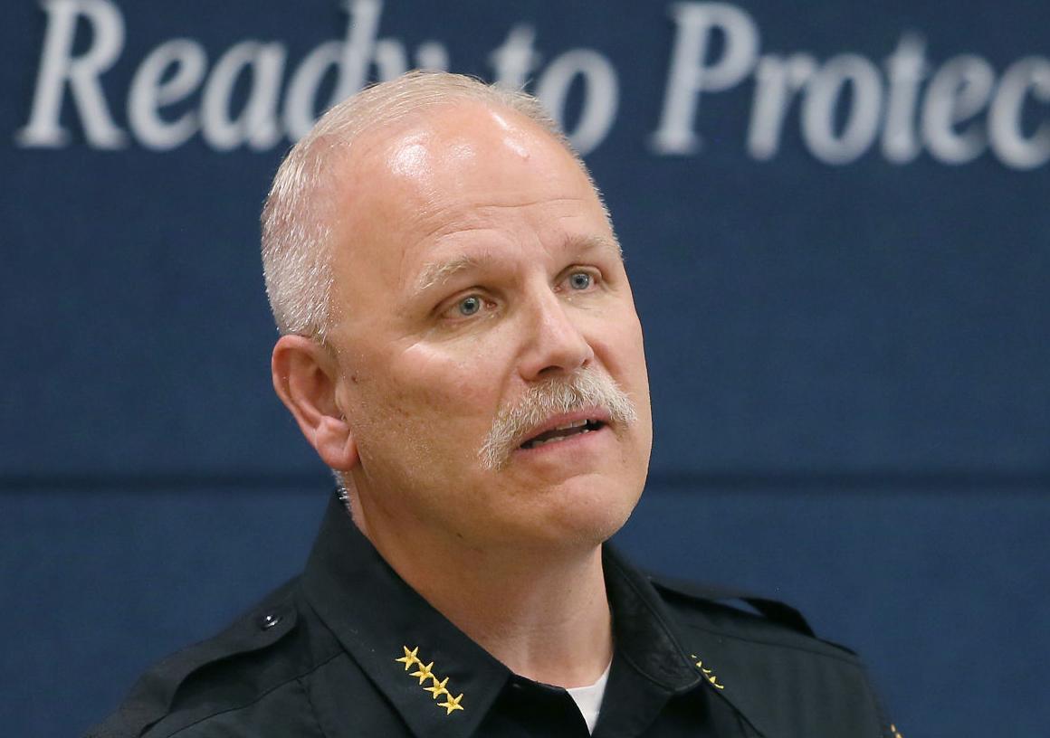 Tucson police Chief Chris Magnus