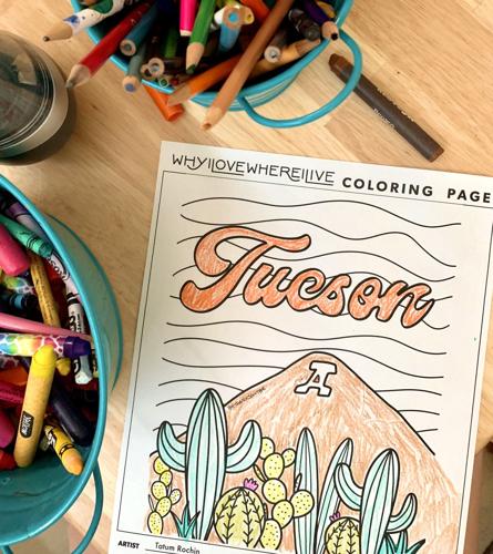 Why I Love Where I Live Coloring Page