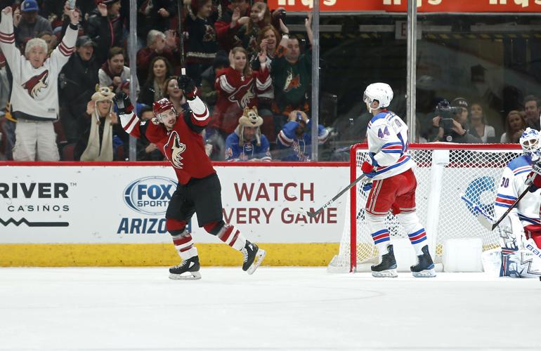 Rangers Coyotes Hockey