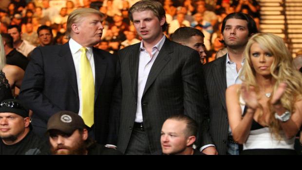Donald Trump, Donald Trump, Jr., Eric Trump, Jenna Jameson ...