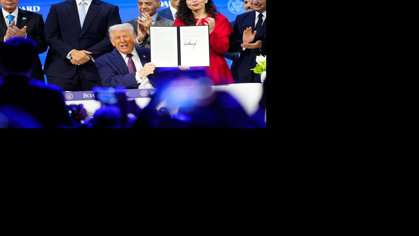 Trump rolls out Board of Peace; former Uvalde officer acquitted | Hot off the Wire podcast