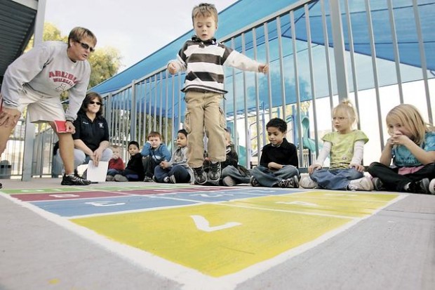 Kids learn how to play nice  