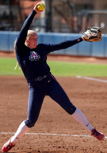 Arizona softball practice