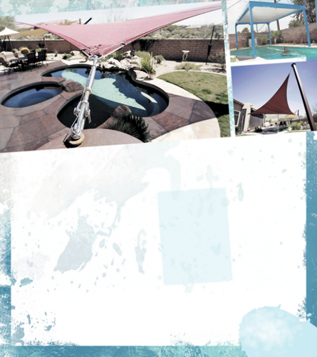 Swimming in the shade  