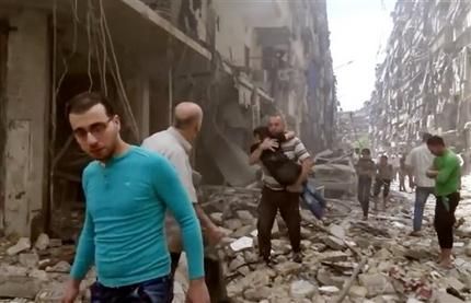 AP EXPLICA-SIRIA-ALEPO