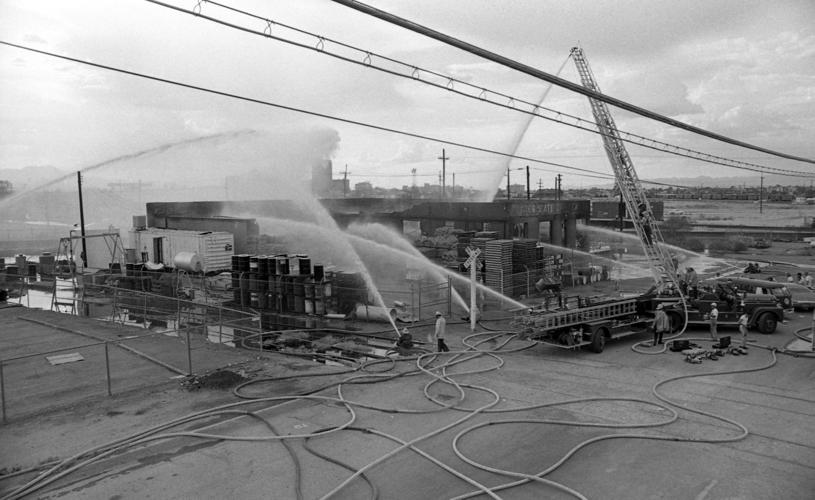 Copper State Chemical fire
