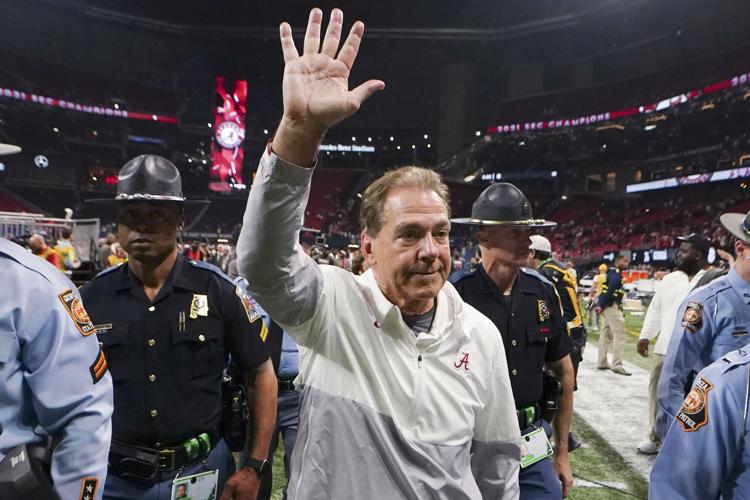 Alabama Saban Retires Football