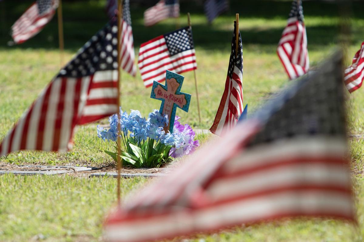 Memorial Day flags