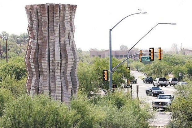 Mysterious tower of Tucson