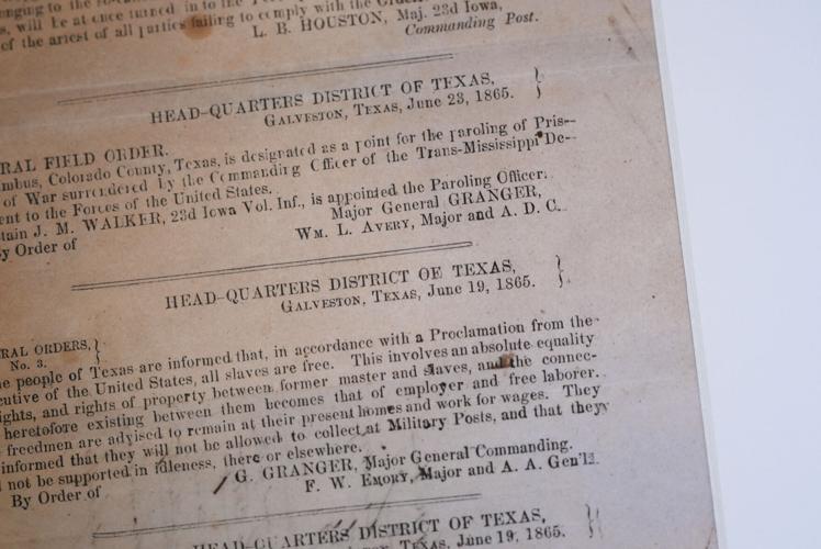 Juneteenth Historical Document