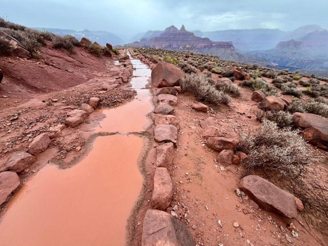 After fatal flooding, reporter finds herself alone at Grand Canyon