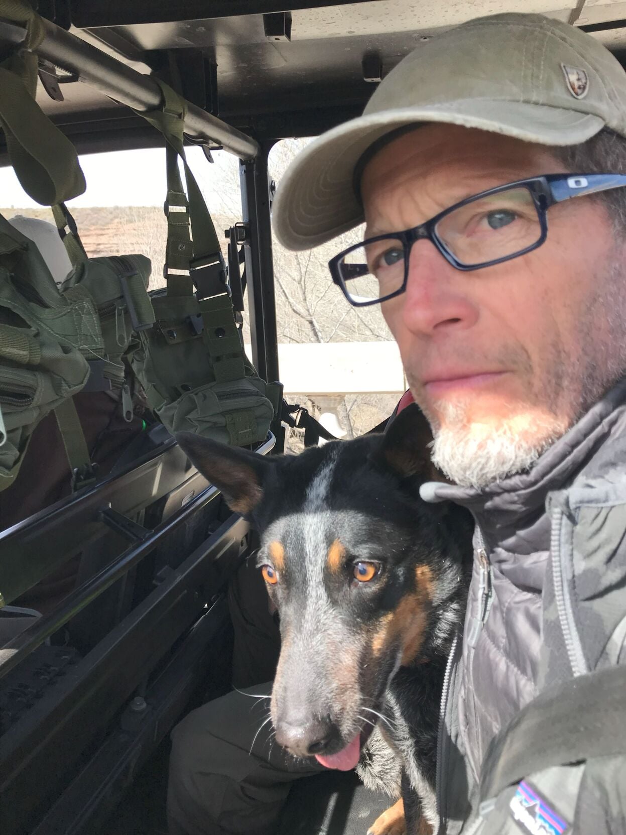 Mike Wilke and Dexter