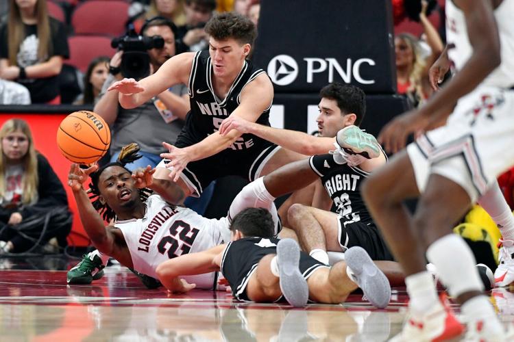 APTOPIX Wright State Louisville Basketball