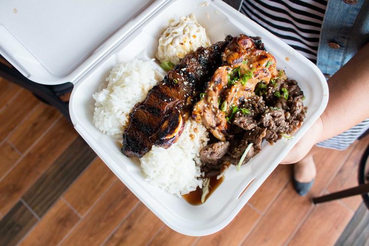 Island Plate Lunch combo plate