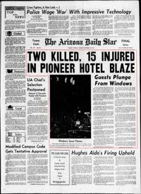 Dec. 20, 1970: Pioneer Hotel fire