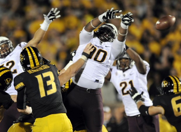College football notebook: ASU's Sutton becomes force    