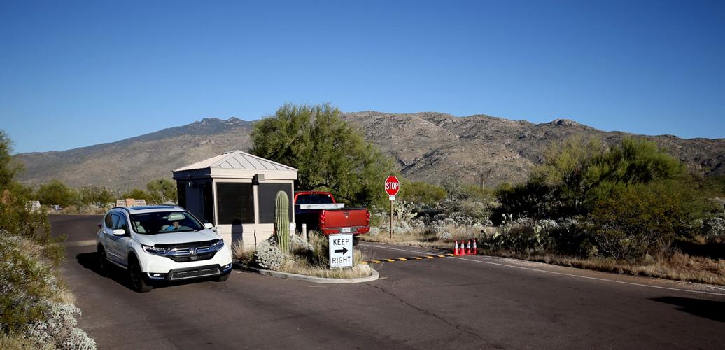 Saguaro National Park Loop entrance