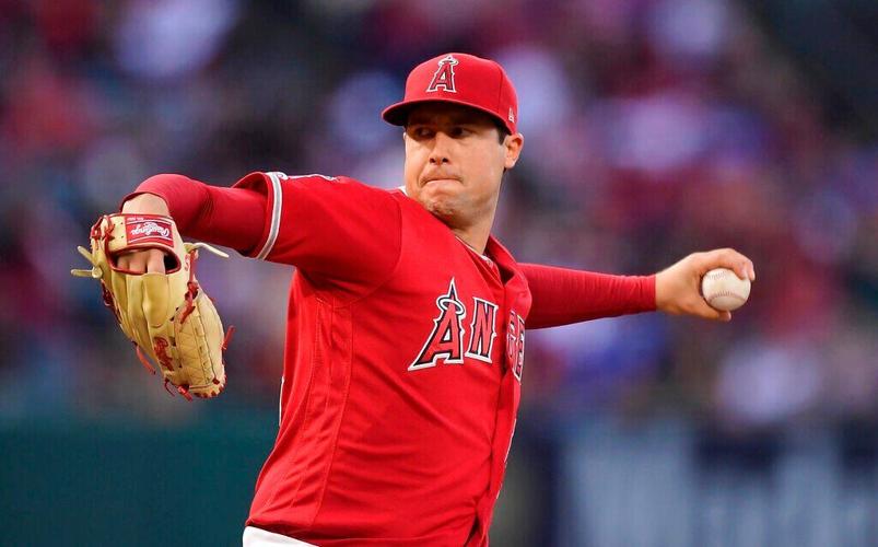 Angels Skaggs Death Baseball