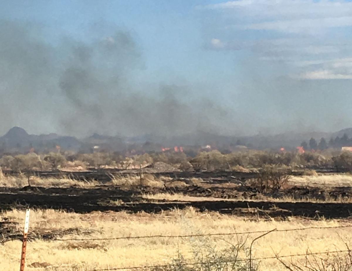 Adobe Fire near Douglas