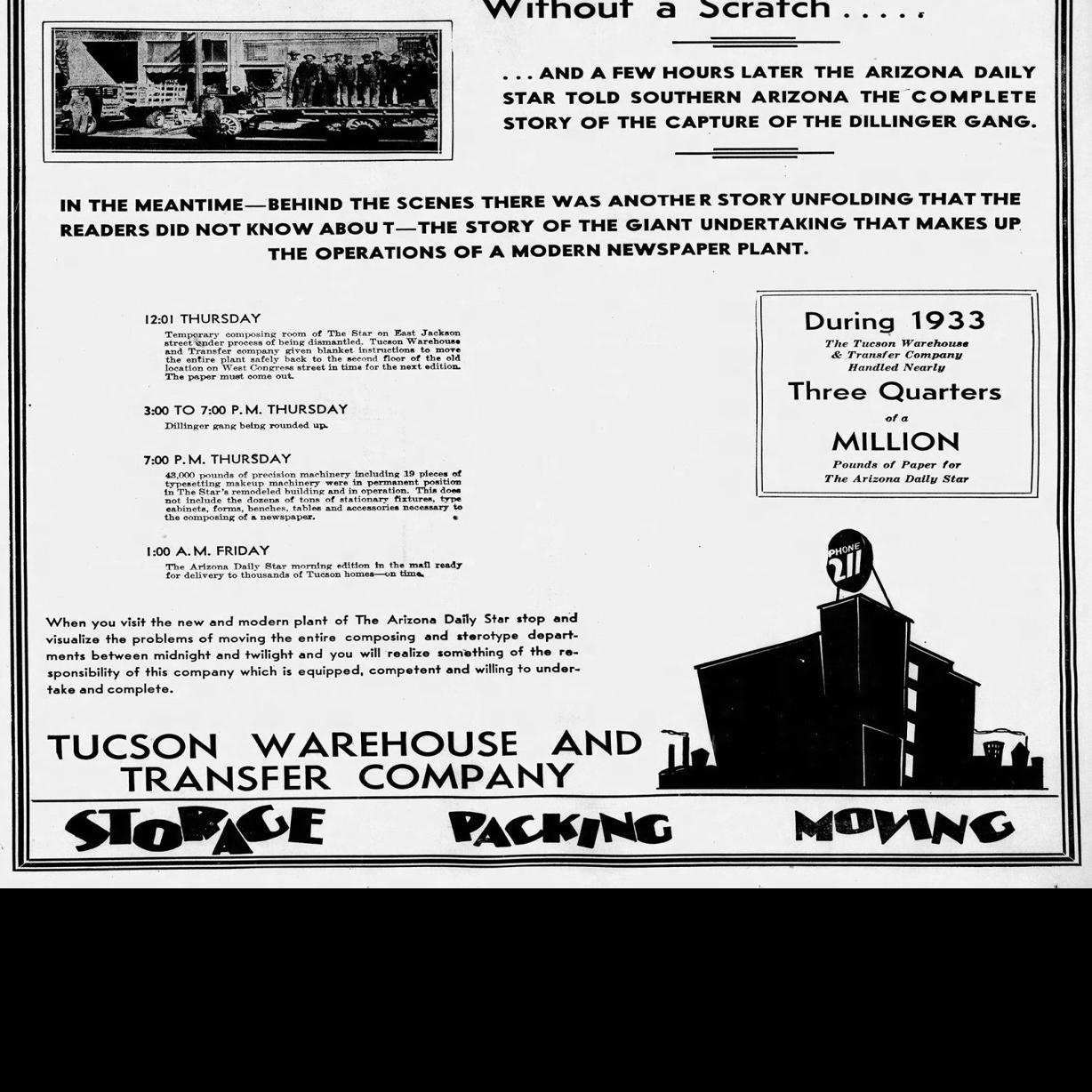 Tales From The Morgue The Big Move After A Big Fire Tucson Com