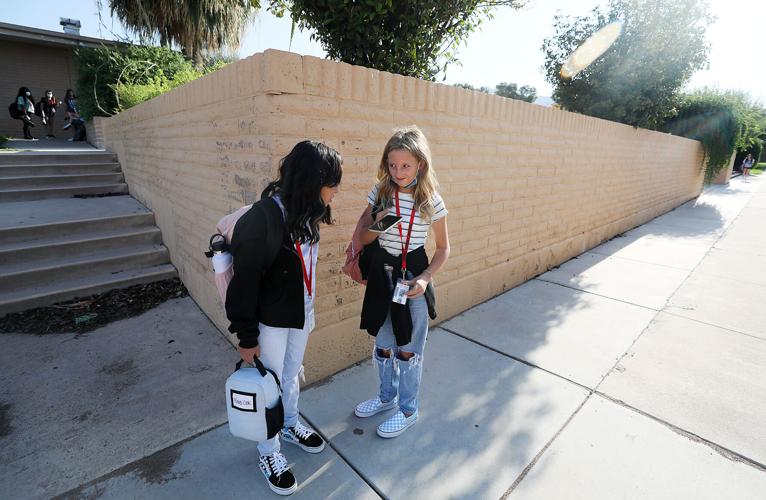 First day of school, Cross Middle School