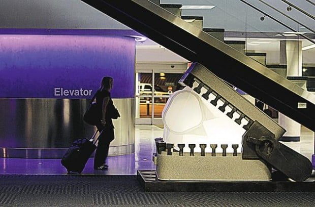 Tucson's airport proudly displays works of many prominent local artists  