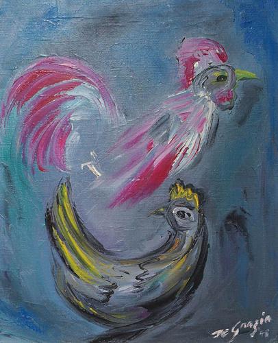 "DeGrazia’s Chickens"