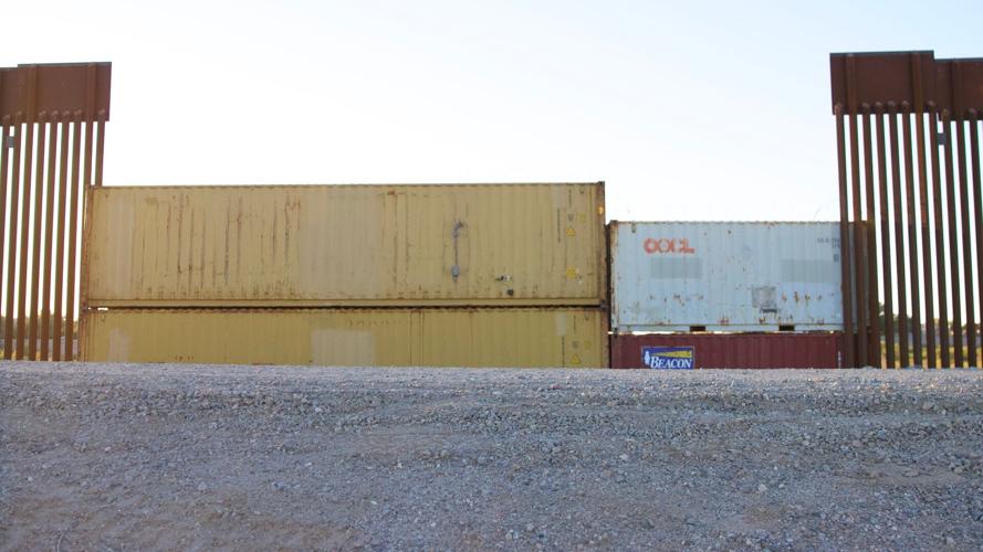 Arizona shipping container wall leaves load of runaway costs behind