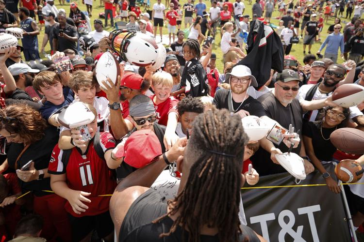 Falcons Camp Football