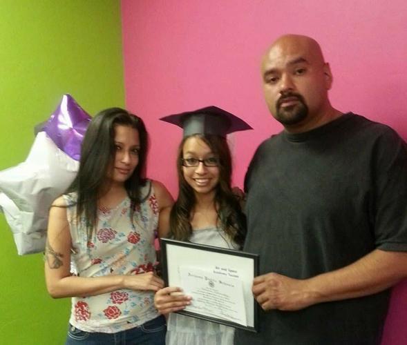 Rosaura Barbosa and parents