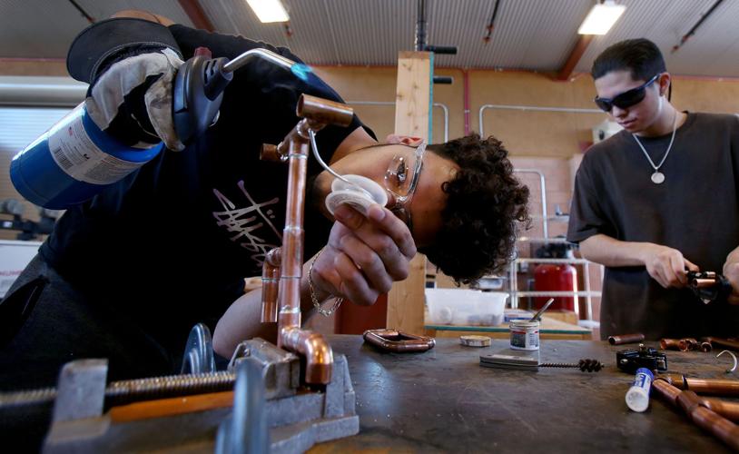 JTED construction class volunteers for Harvey relief