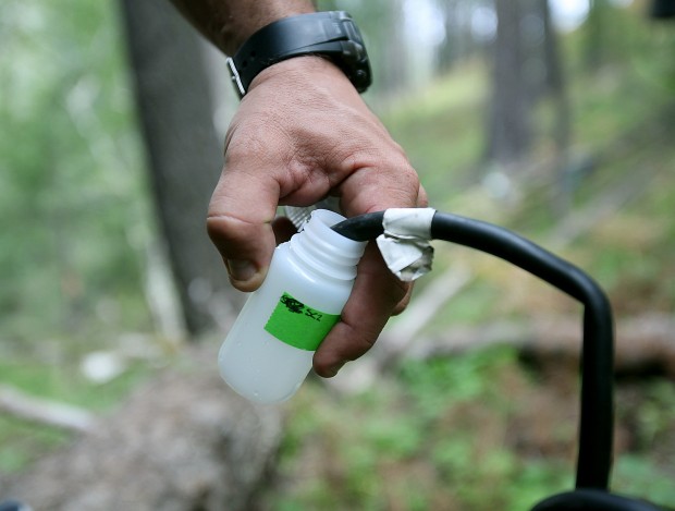 Treks to collect water samples a regular research task    