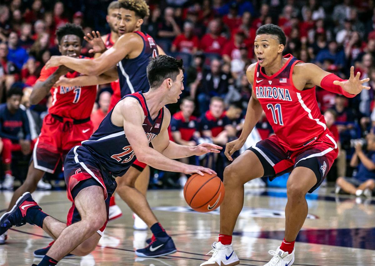 Fans flock to McKale Center to see newlook Arizona team in RedBlue