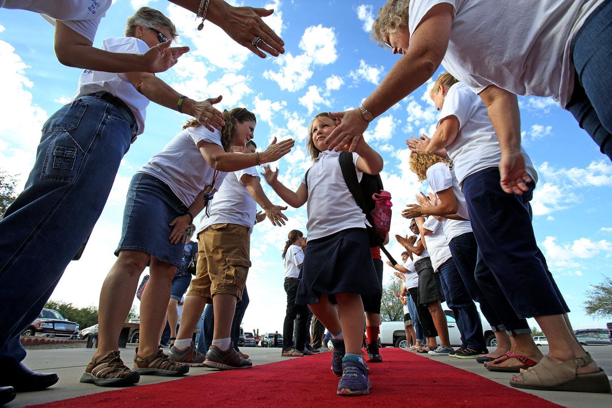 Tucson Country Day School's red carpet treatment